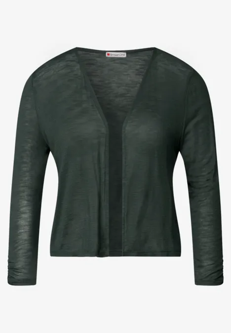 Offene Jacke mid green