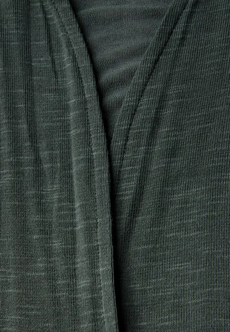 Offene Jacke mid green