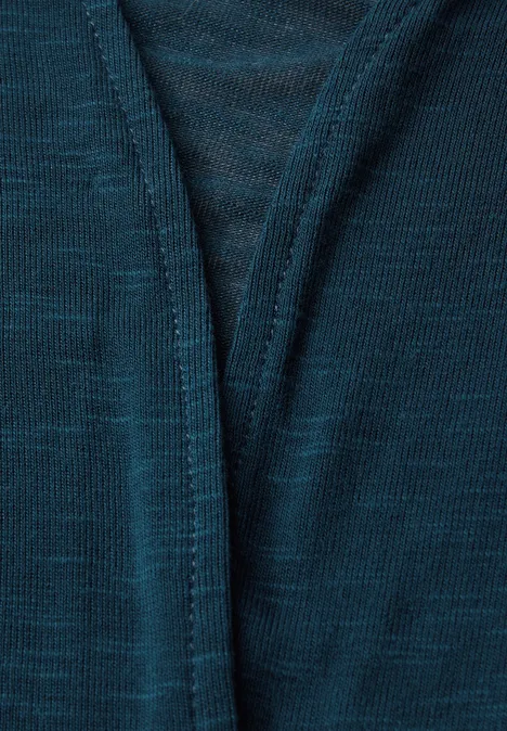 Offene Jacke tide blue