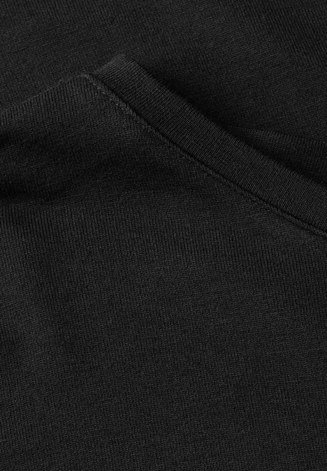 Shirt in Unifarbe Black