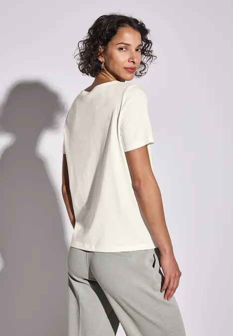 T-shirt avec wording off white