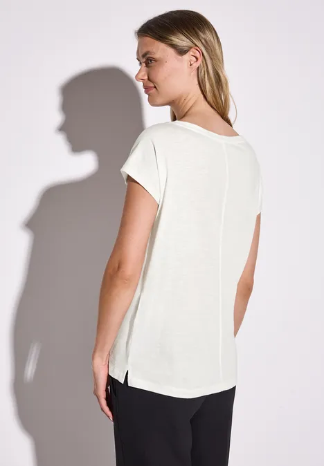 Shirt mit Print off white
