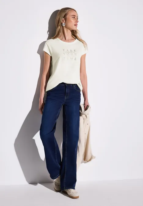 Shirt mit Wording off white