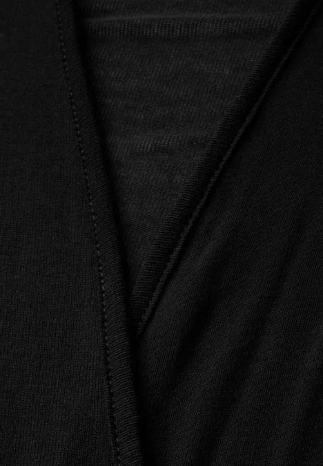 Offene Jacke Black