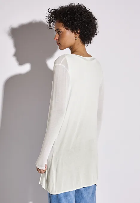 Open jas off white