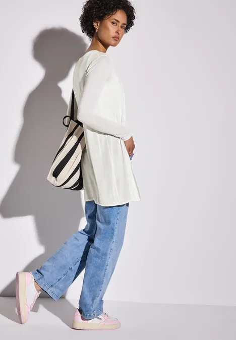 Open jas off white