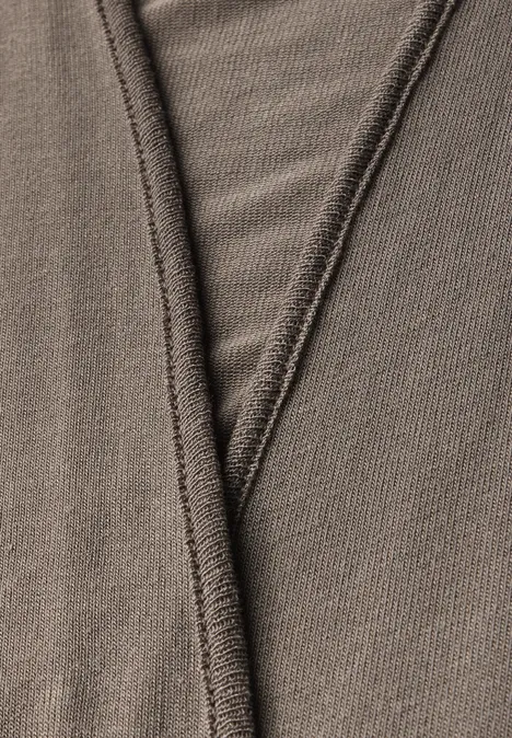 Offene Jacke stone brown