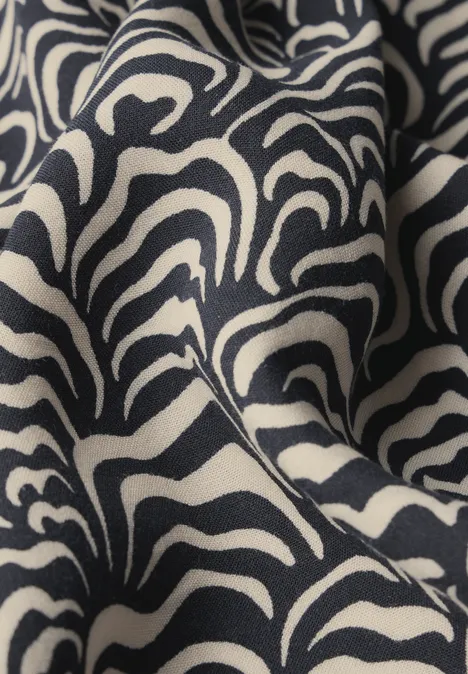 Gemustertes Shirt deep blue