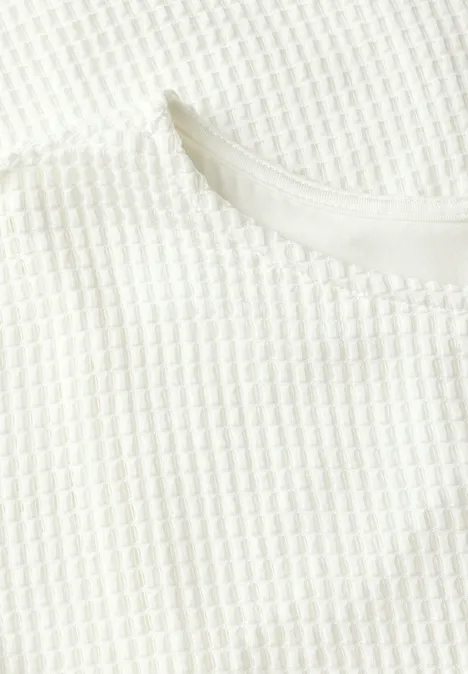 2-in-1 Mesh T-Shirt off white