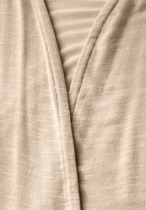 Offene Jacke coastal beige