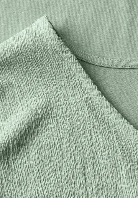 Strukturmix Shirt soft jade green