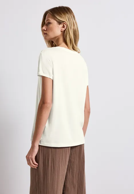 T-Shirt mit Wording off white