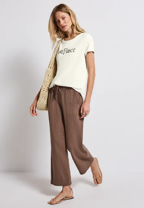 T-Shirt mit Wording off white