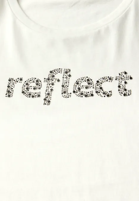 T-Shirt mit Wording off white