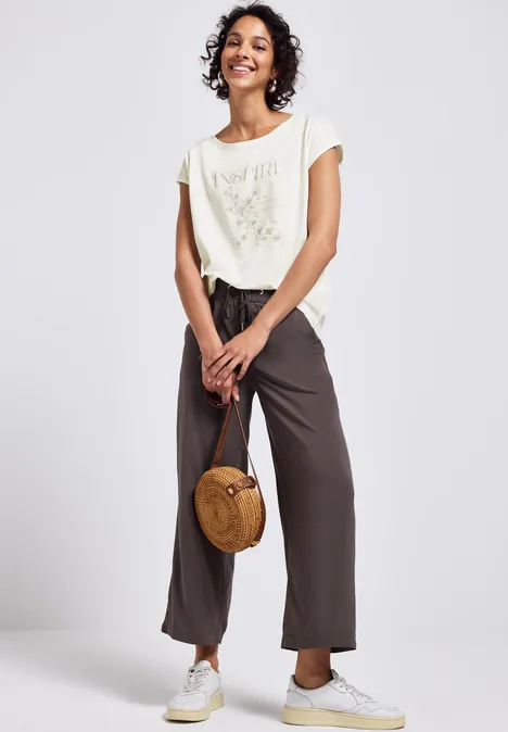 Shirt mit Print off white