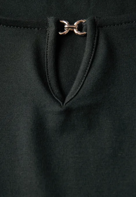 Shirt mit Cut-Out pine grove green