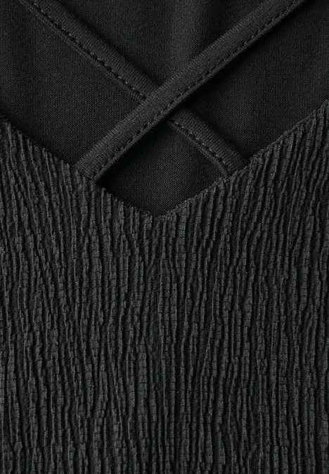 Shirt mit Bändern pine grove green