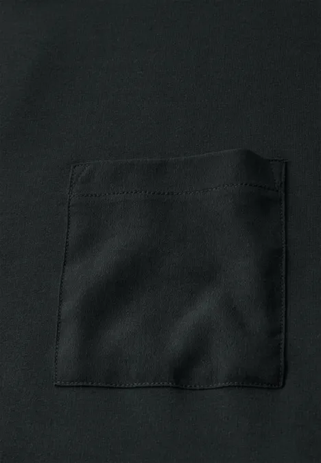 T-Shirt mit Brusttasche pine grove green
