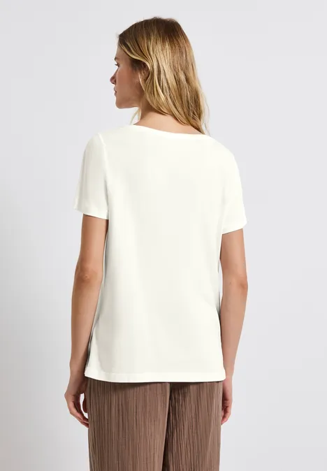 T-shirt avec impression de mots off white
