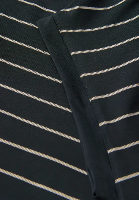 Gestreiftes Shirt pine grove green