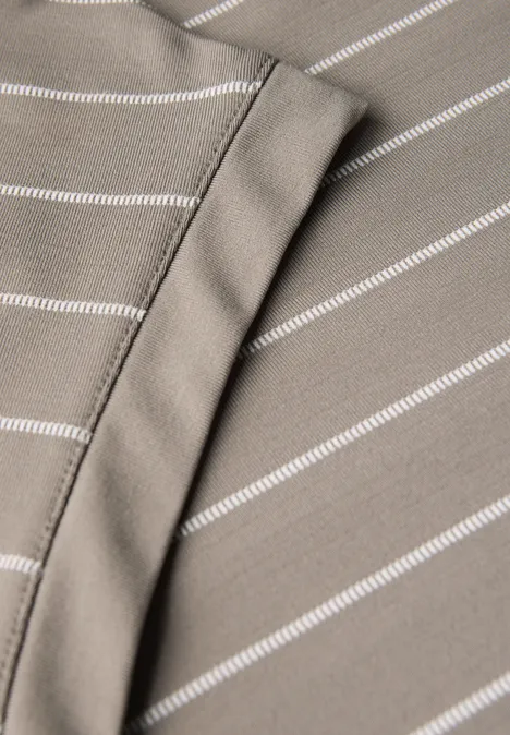 Gestreiftes Shirt dark tumbled beige