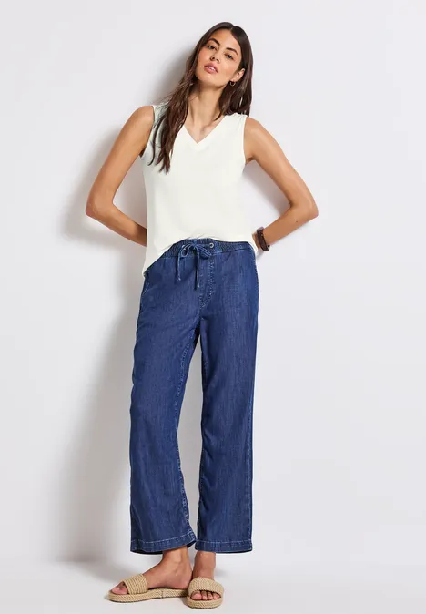 V-Neck Top off white