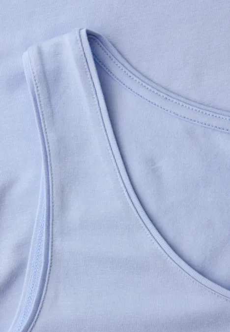 Top de base cashmere blue