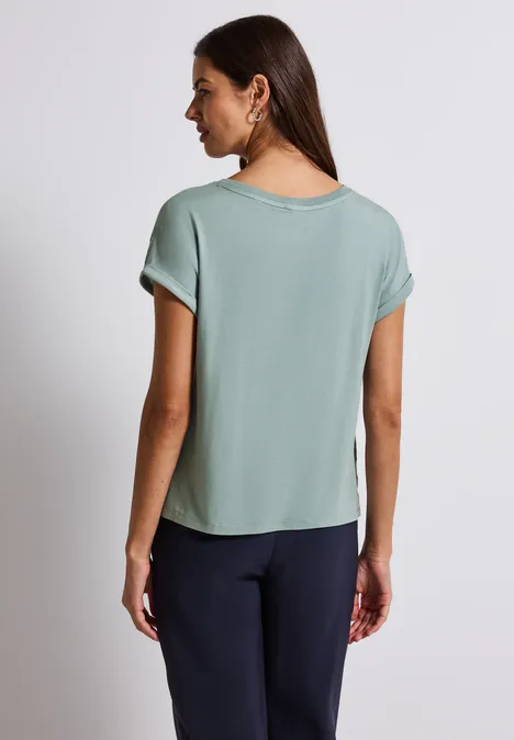 Strukturmix Shirt arona blue