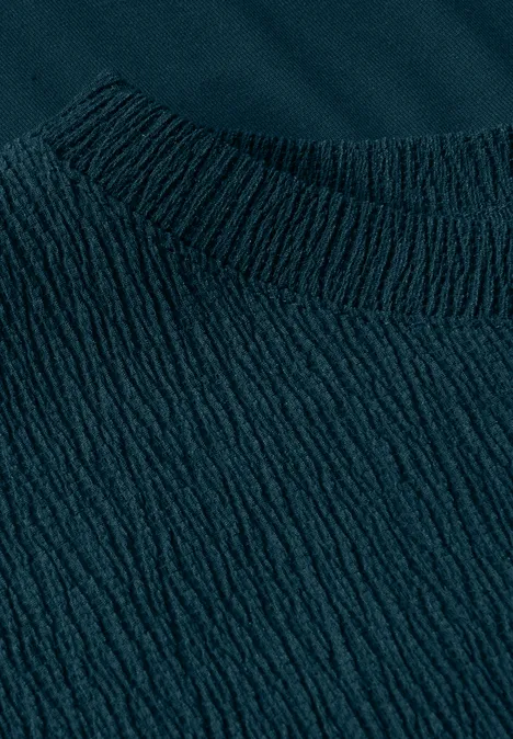 Strukturmix Shirt tide blue