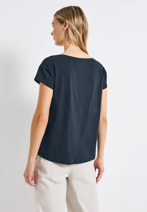 Shirt mit Wording tide blue