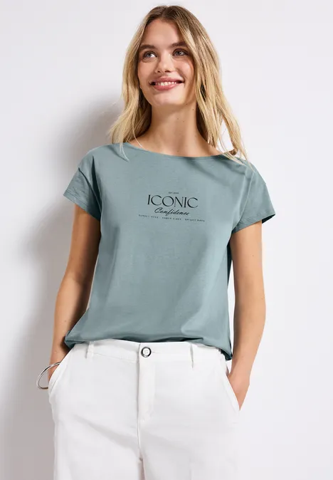 Shirt mit Wording arona blue