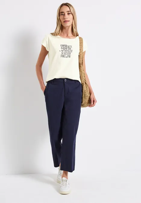 T-shirt avec art du wording off white