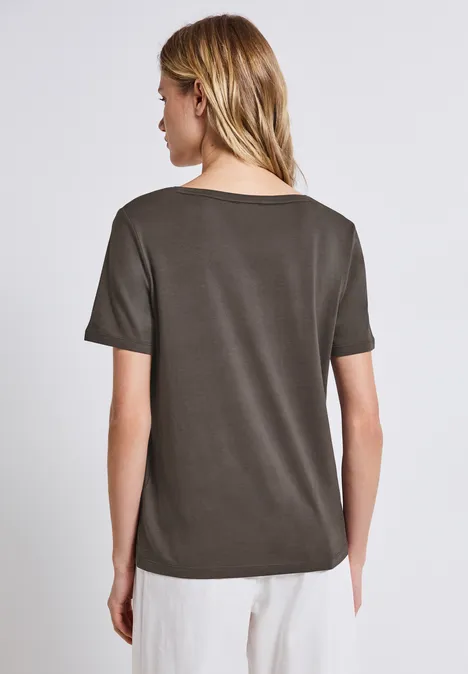 Basic T-Shirt nomad brown