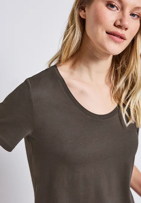Basic T-Shirt nomad brown