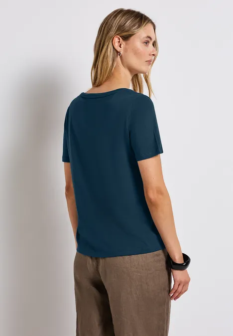 Basic T-Shirt tide blue