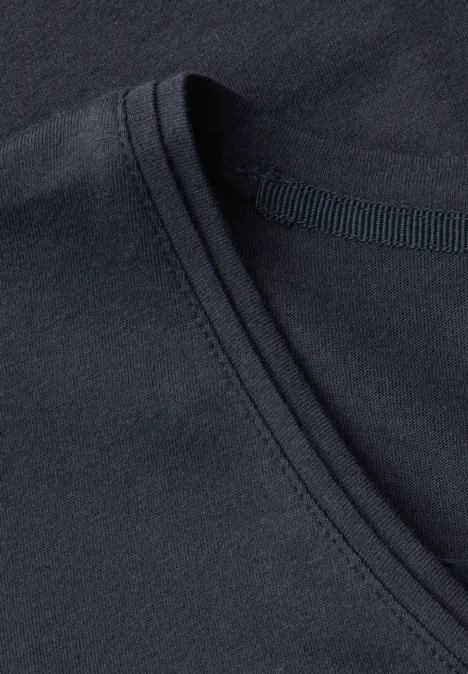 Basic T-Shirt deepwater blue
