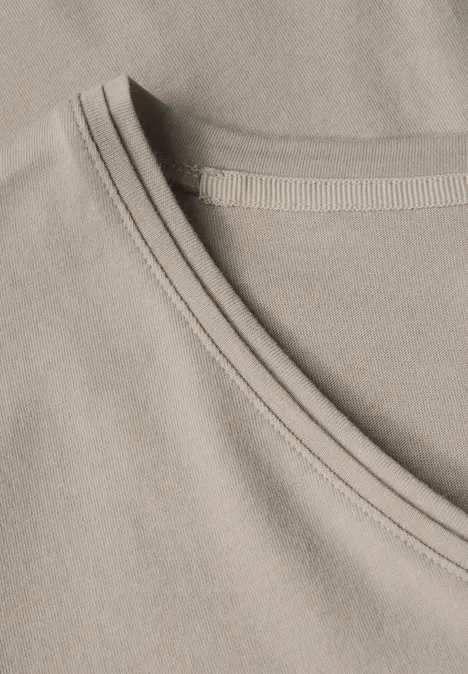 Basic T-Shirt morning beige