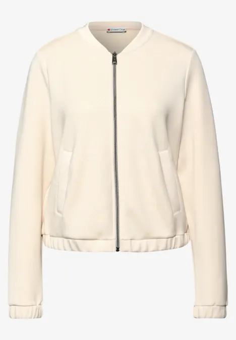 Silk-Look jasje soft beige
