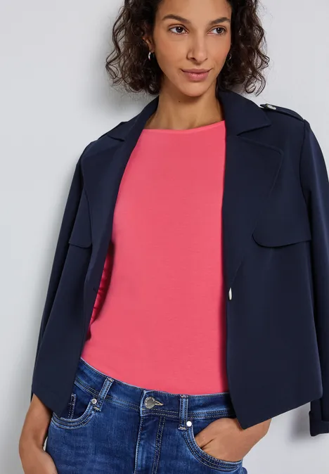 Basic U-Boot Shirt almond coral