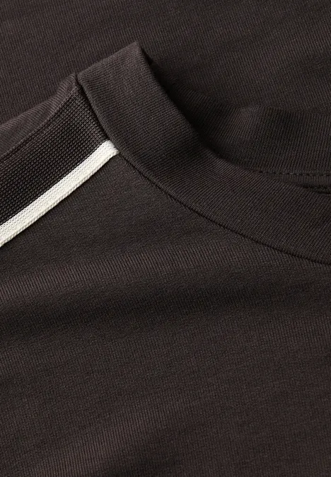 Shirt mit Gallonstreifen deep roast brown