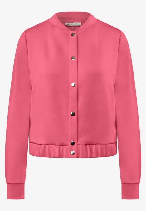 Silk-Look Jacke almond coral