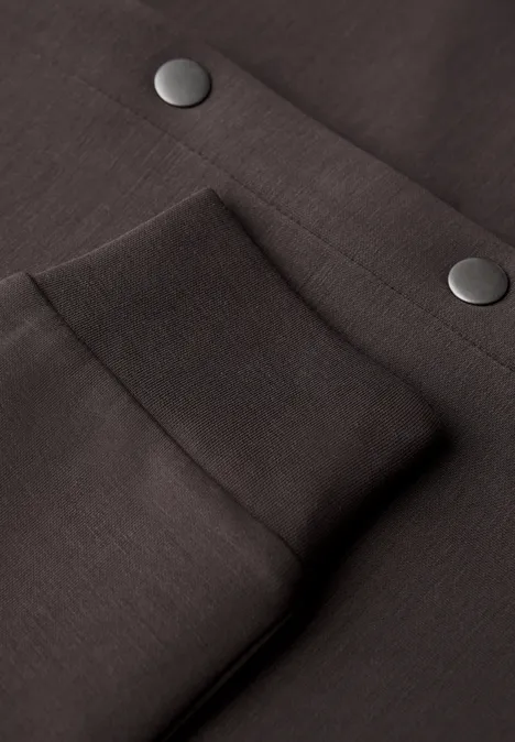 Silk-Look jasje deep roast brown