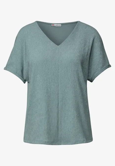 Strukturmix Shirt arona blue