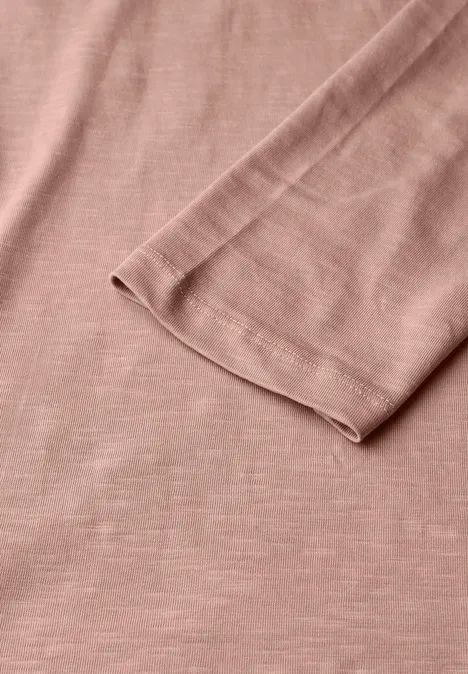 Shirt mit 3/4 Arm faded rose