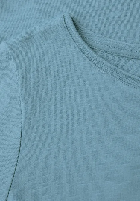 Shirt mit 3/4 Arm glacier blue