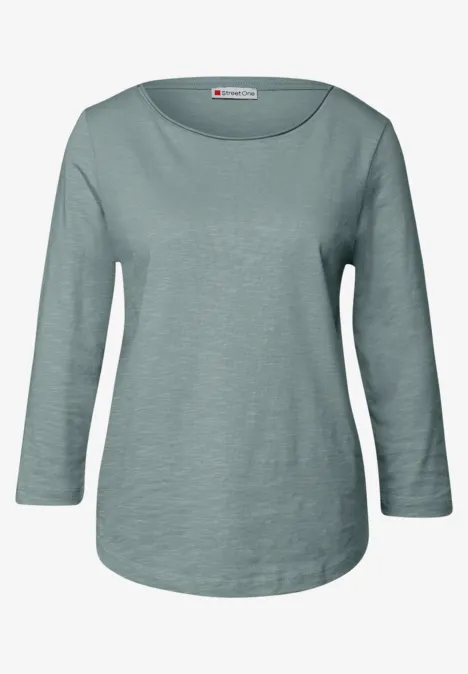Shirt mit 3/4 Arm arona blue