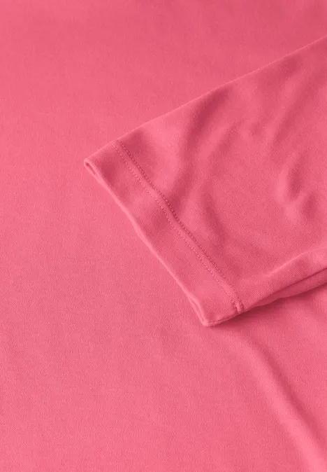 Basic Shirt mit Turtleneck almond coral
