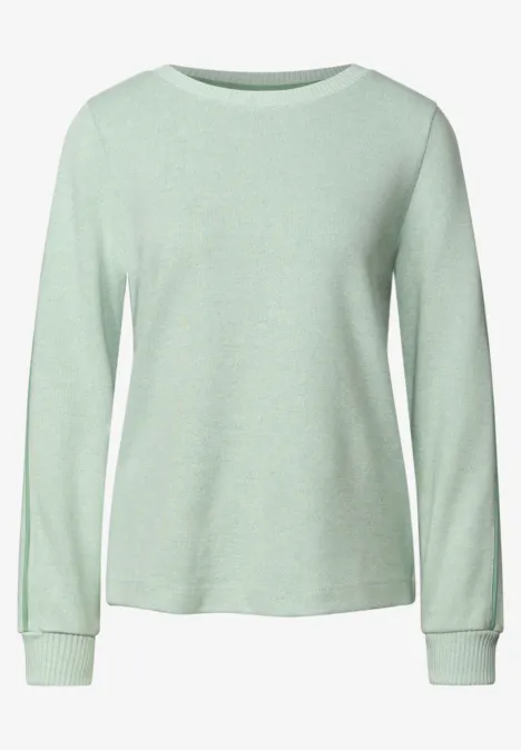 T-shirt avec détails tape serene green mel.