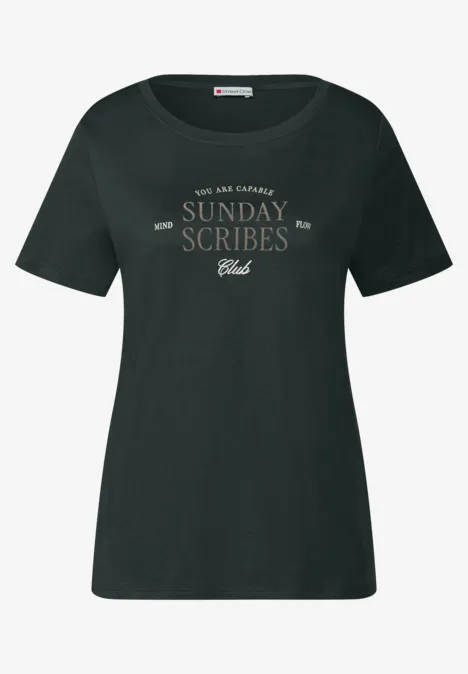 T-shirt avec wording null