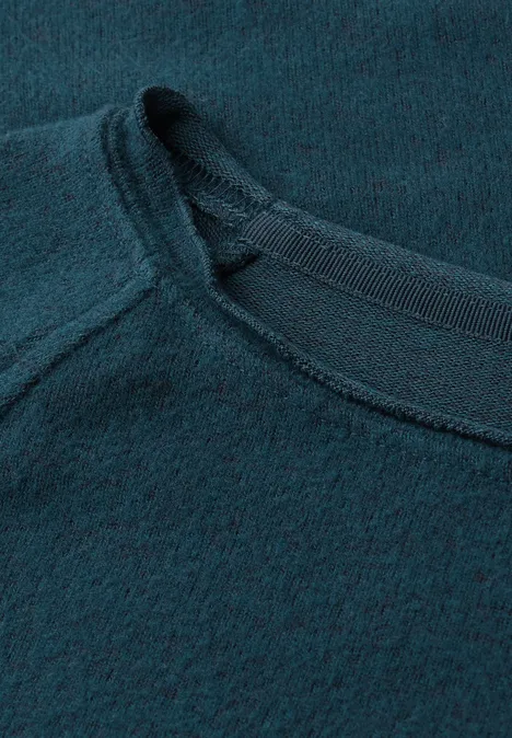 Softes Melange Shirt tide blue